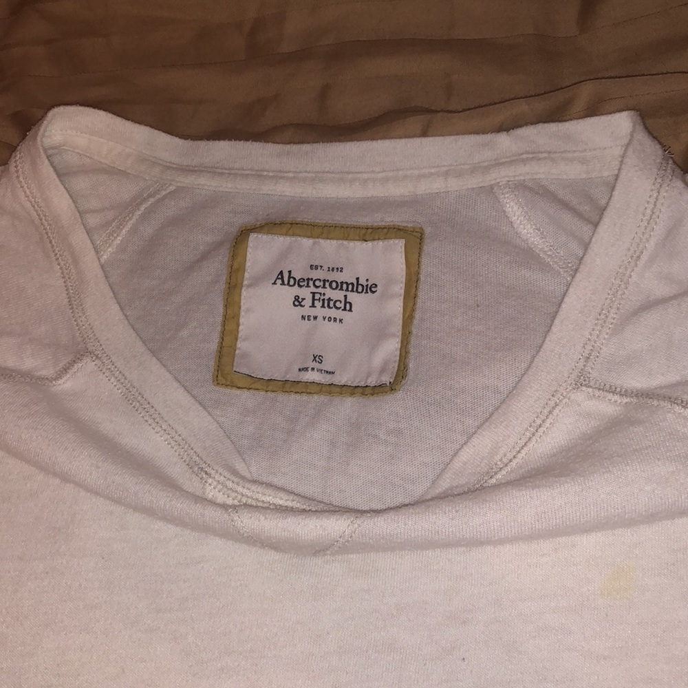 Abercrombie & Fitch off the shoulder lightweight top. sz xs - Picture 2 of 3